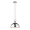Z-Lite Melange 1 Light Pendant, Chrome & Chrome 725P12-CH - alternate 1